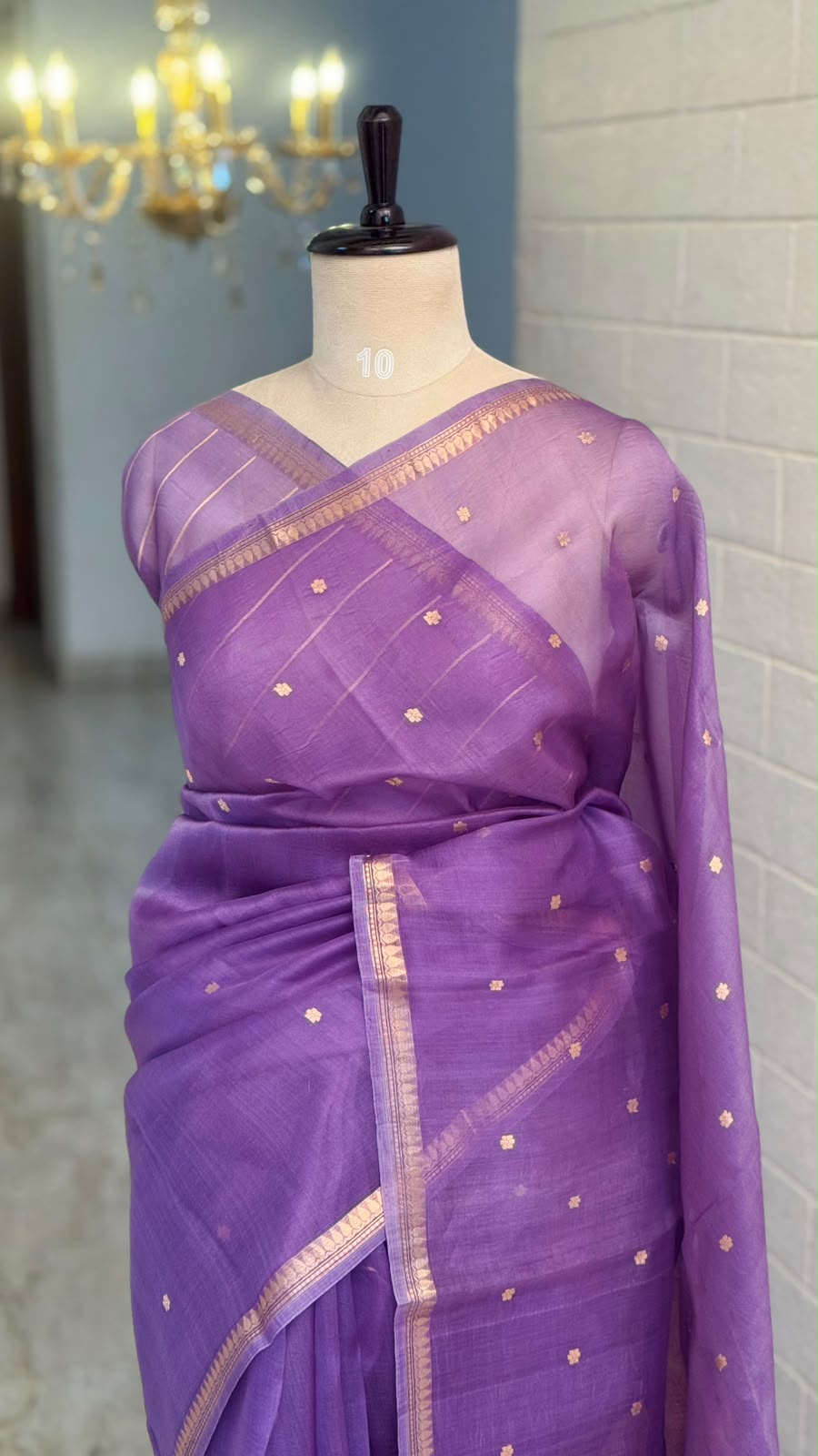 Pure Kora Banarasi Saree