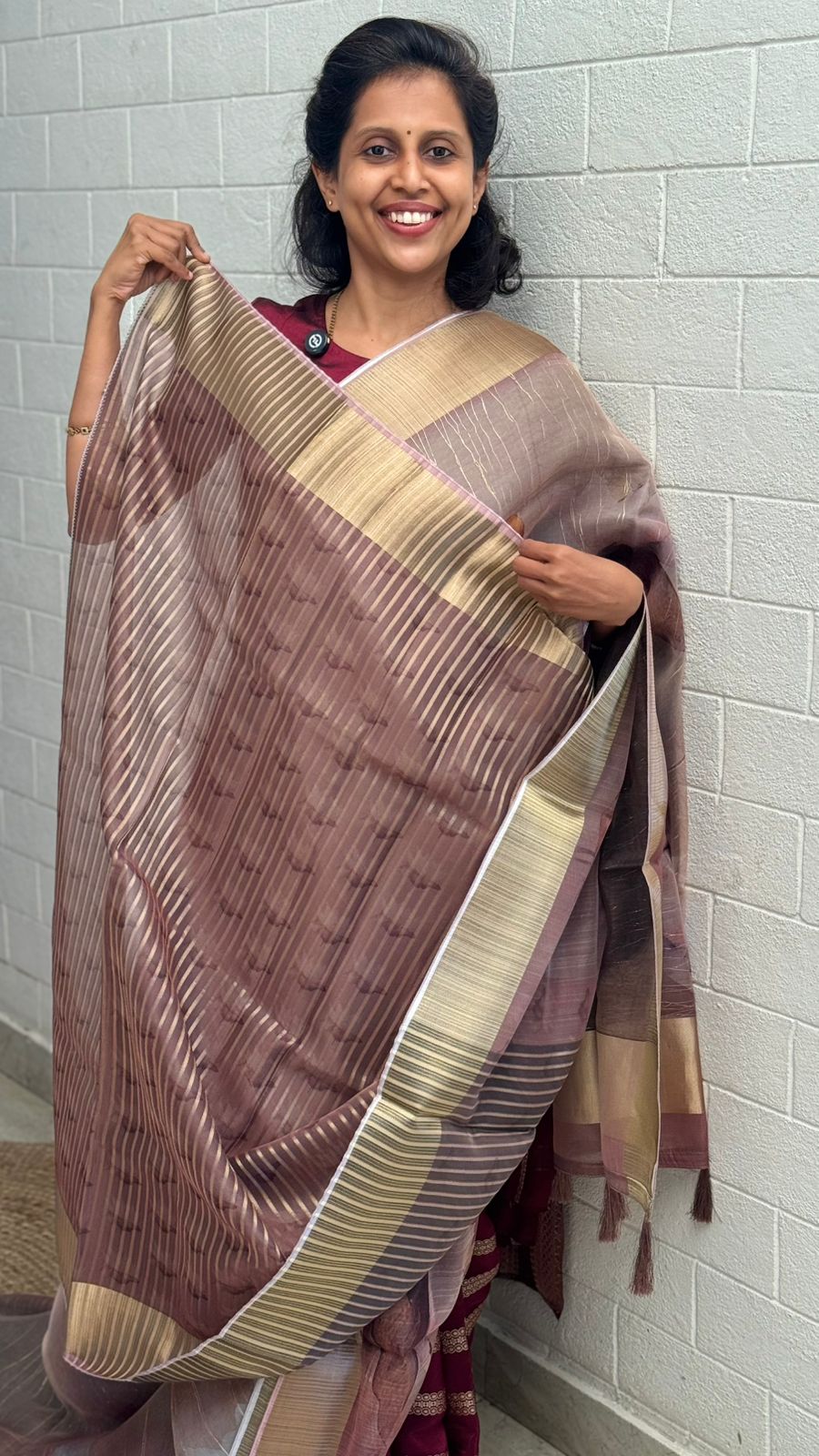 Double Organza Saree