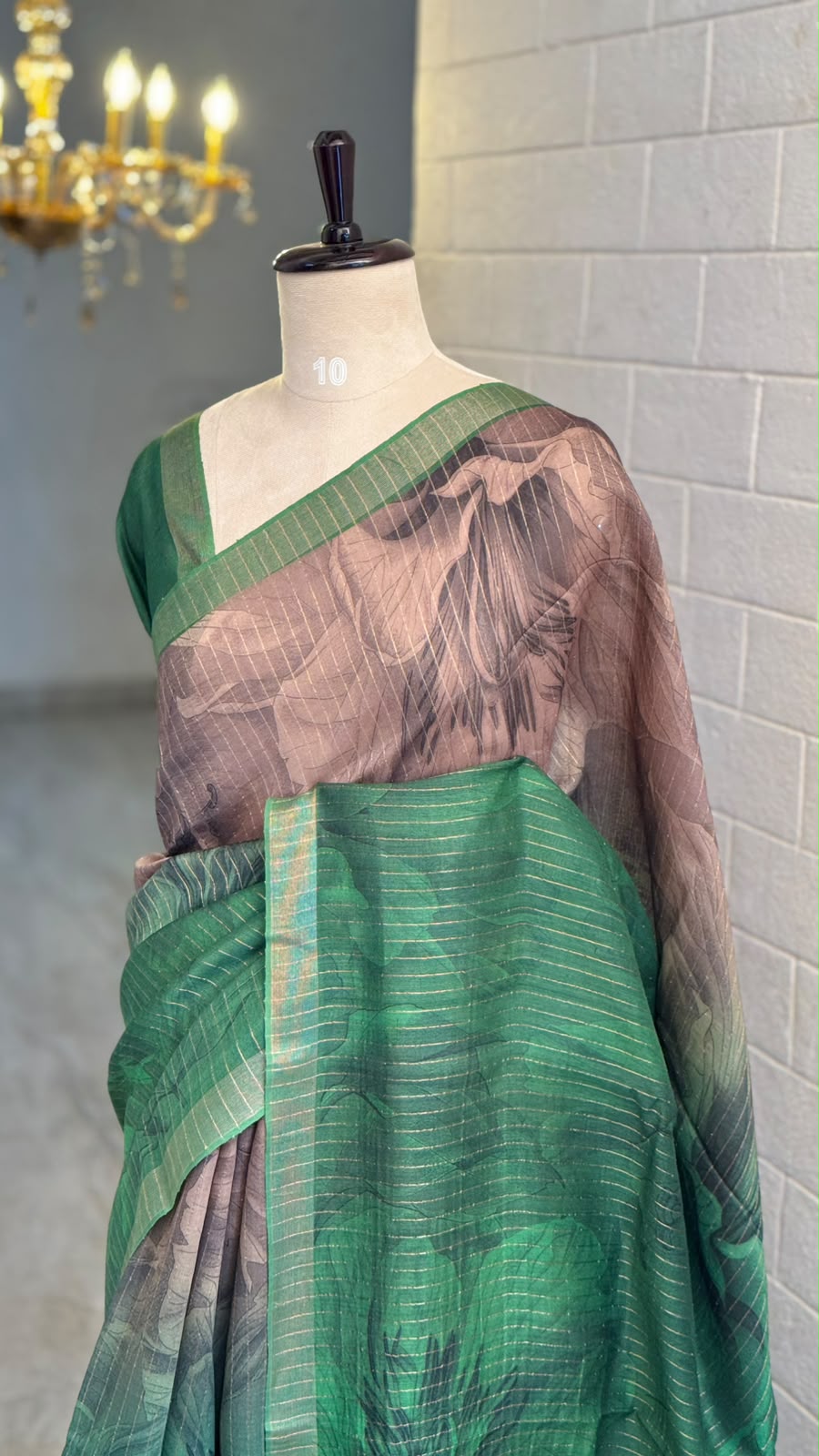 Pure Handloom Tussar Silk Saree