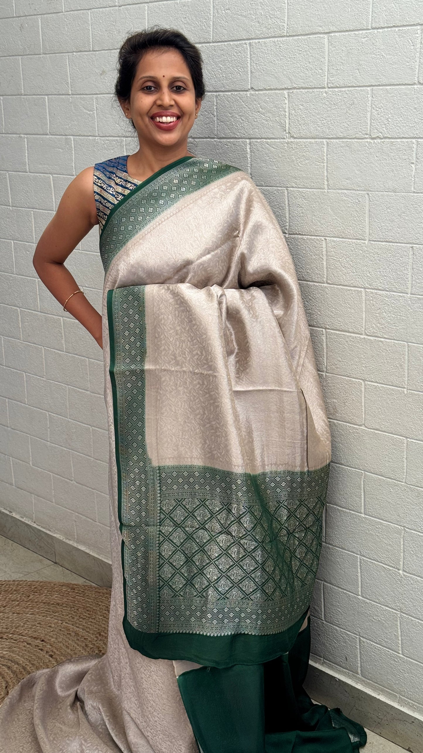 Tissue Brocade Saree