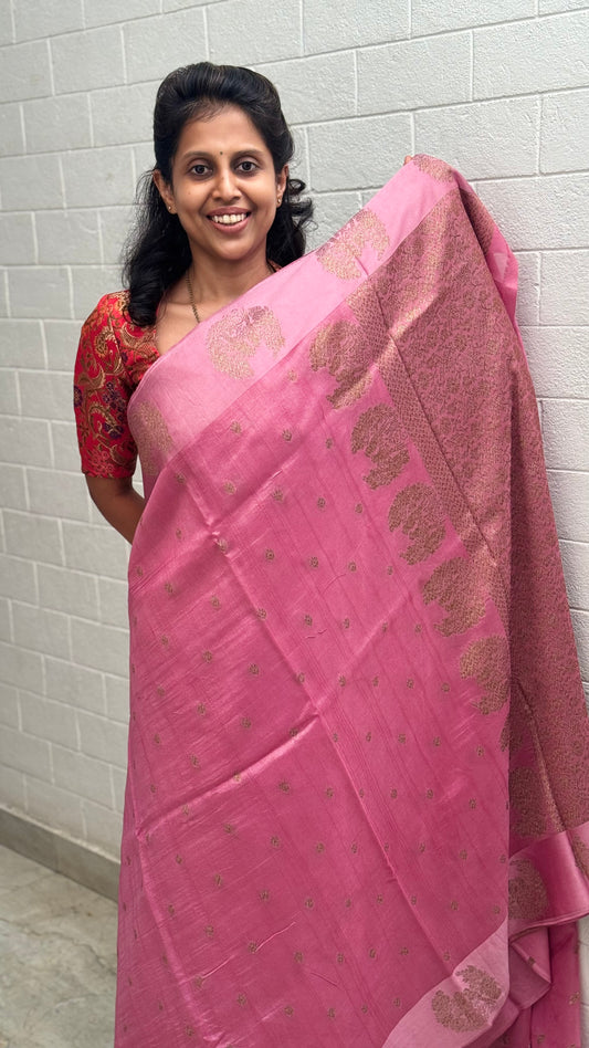 Moonga Tussar Antique