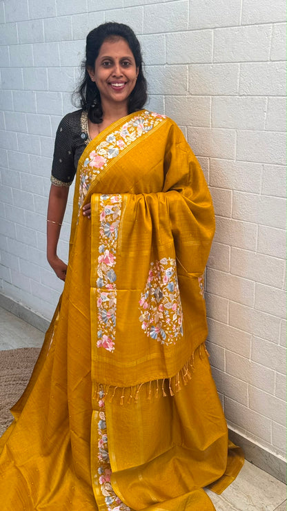 Blended Tussar Parsi Gara