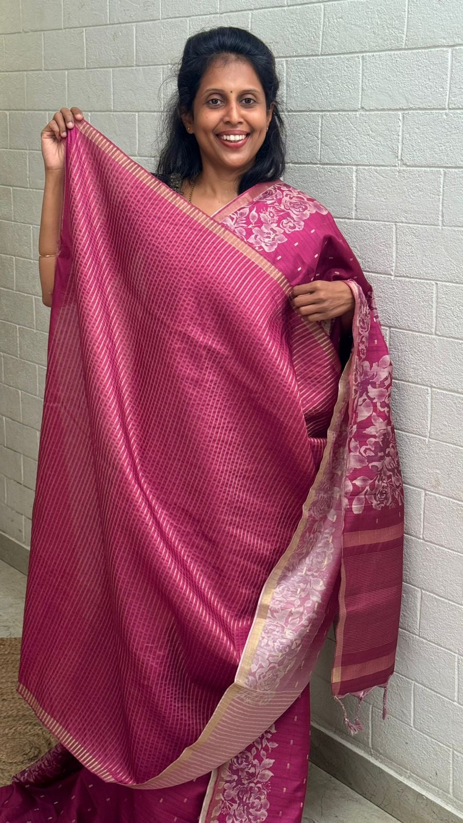 Semi Tussar Saree