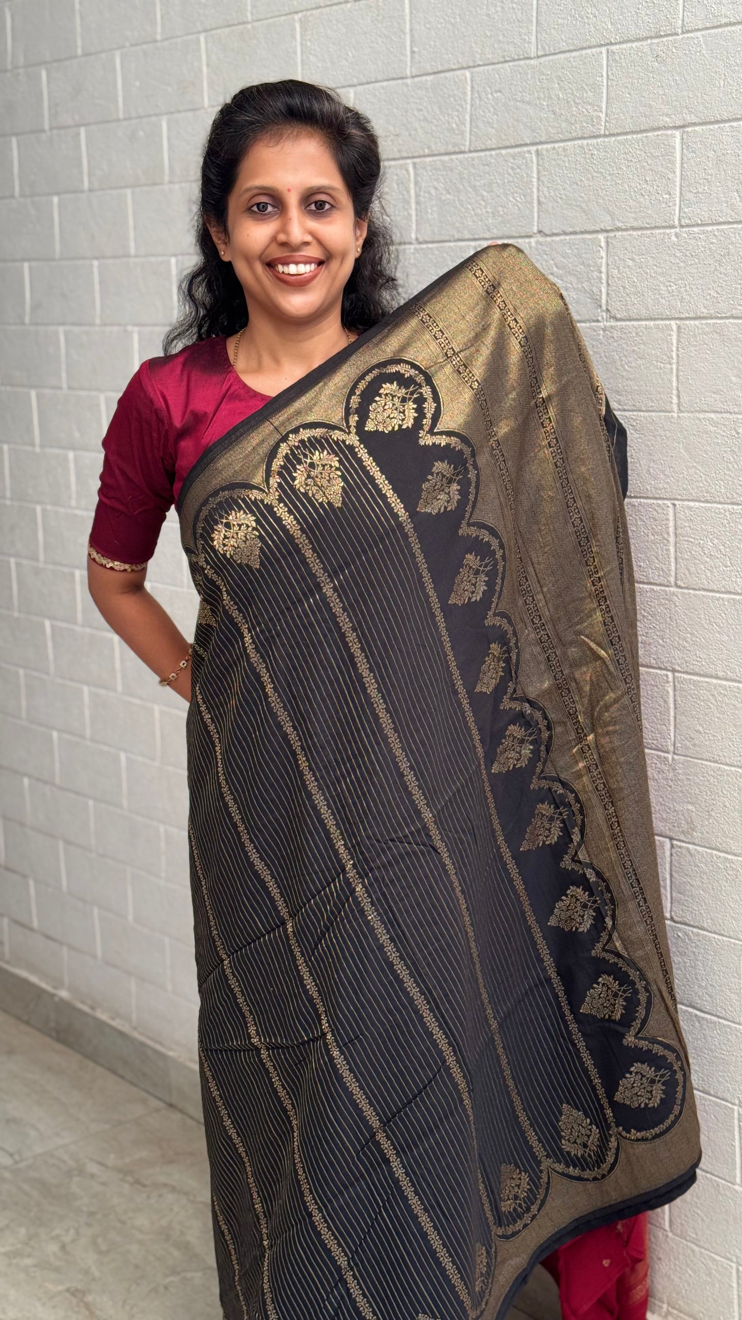Georgette Contrast