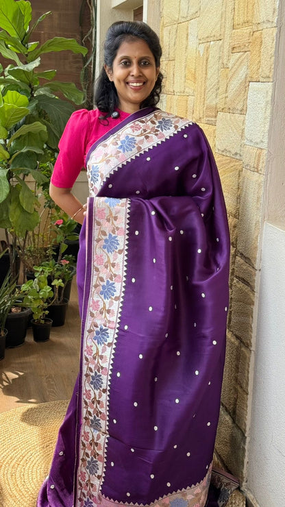 Tissue Floral Embroidered