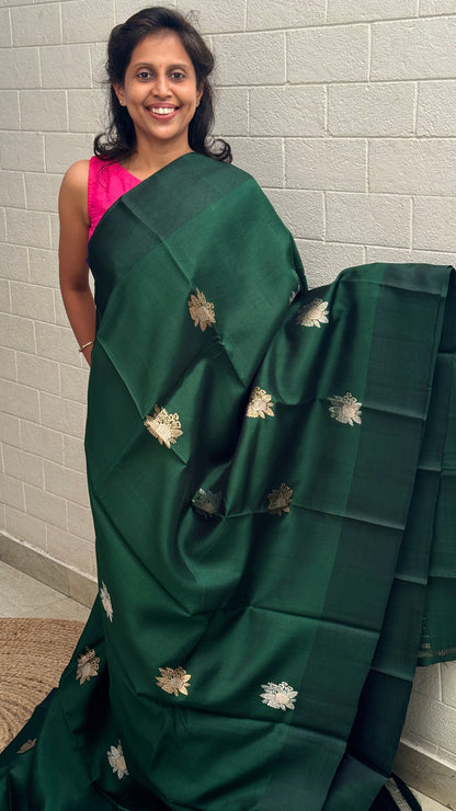 Pure Raw Mango Khatan Silk Saree