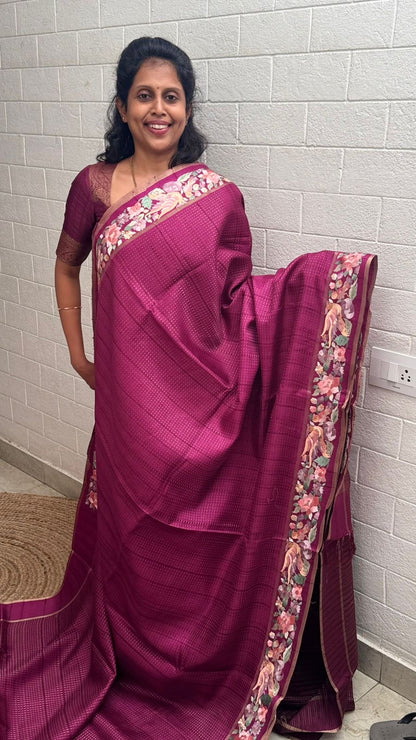 Blended Tussar TB Parsi