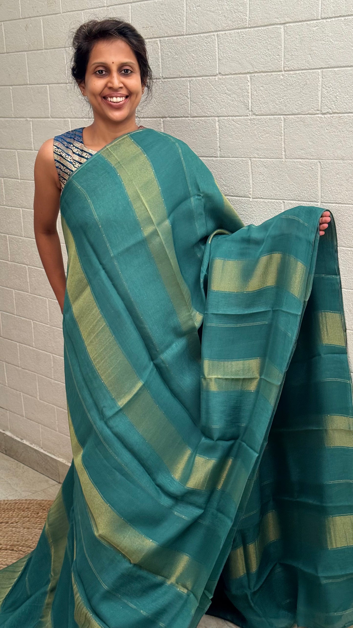 Tissue Chanderi Saree