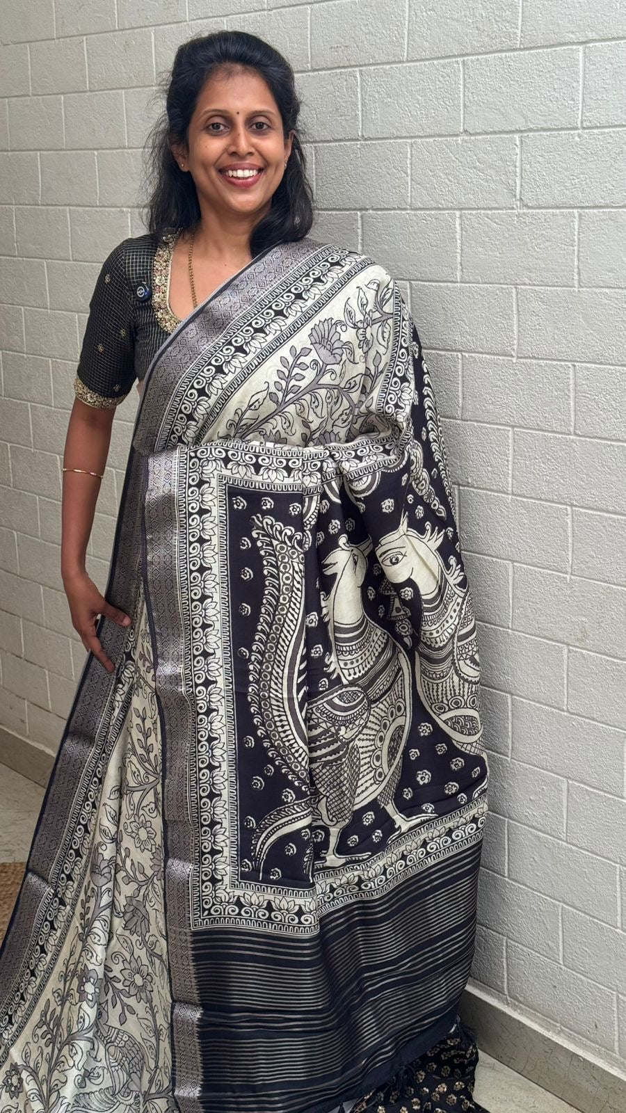 Crepe Printed  Saree