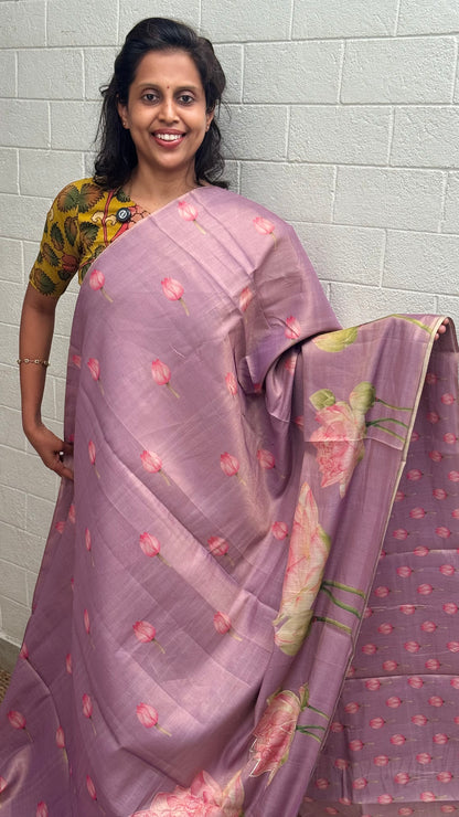Linen Tissue Saree