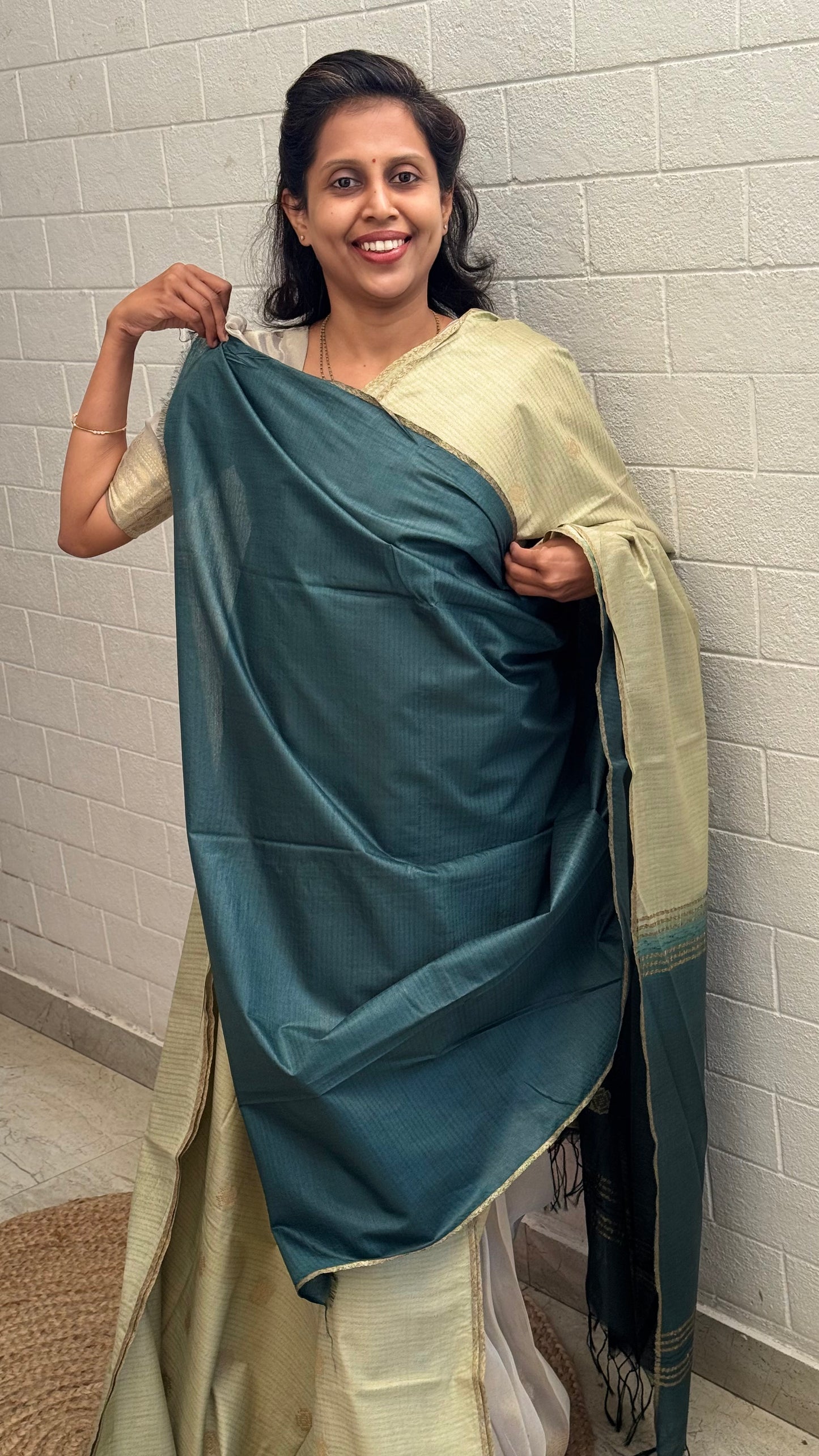 Chanderi Butta Saree