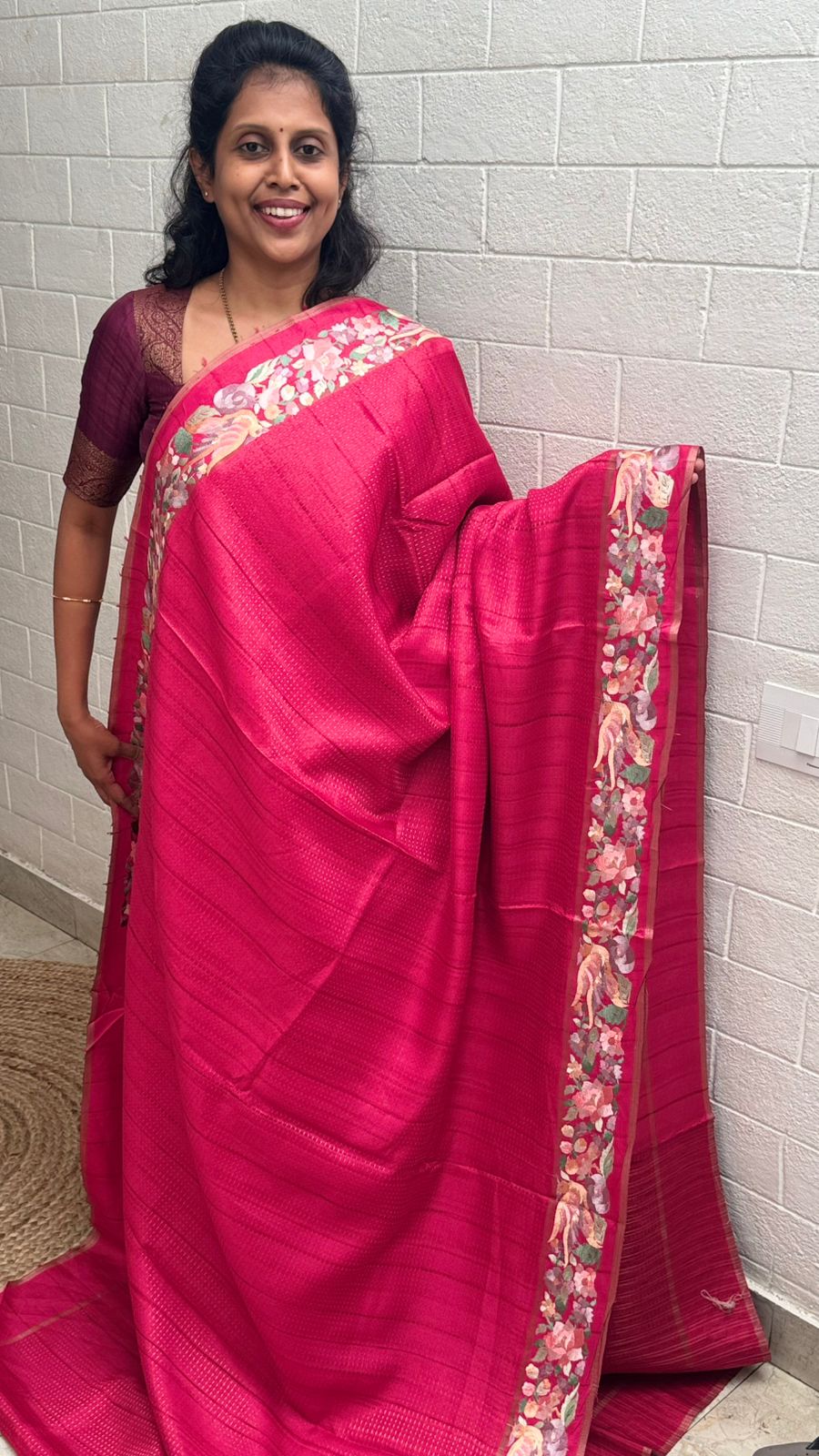 Blended Tussar TB Parsi