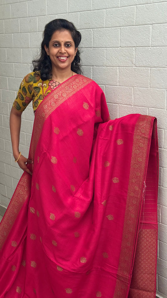 Moonga Tussar Monotone