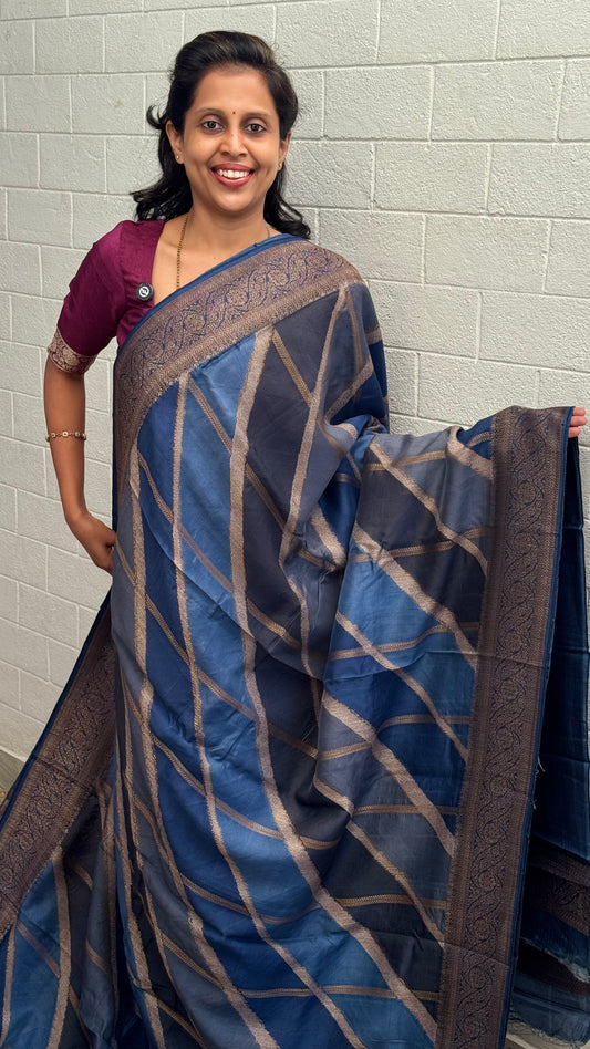 Chanderi Shaded Saree