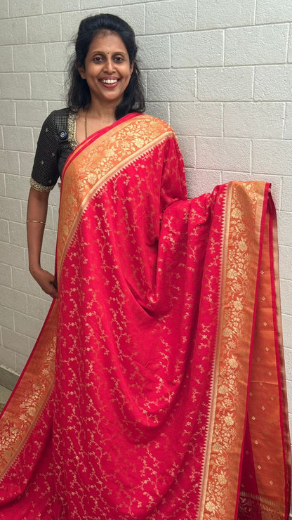 Matka Tussar Saree