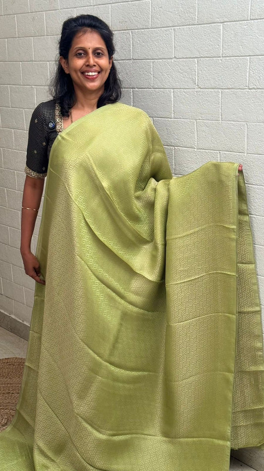 Tissue Geometric Saree