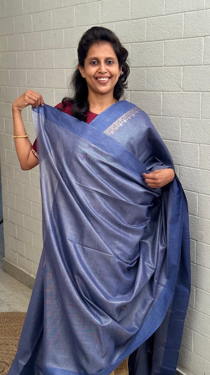 Tussar Silver Print