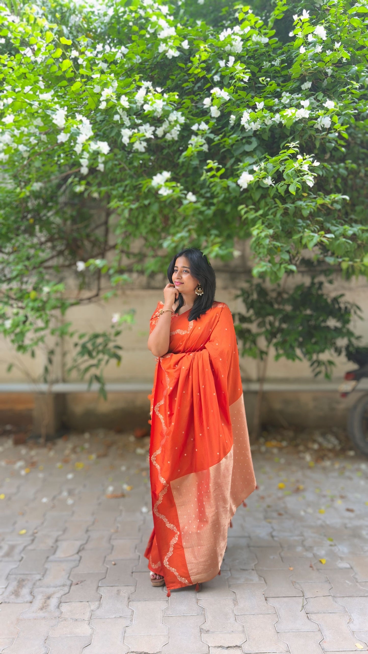 Helen Viscose Orange