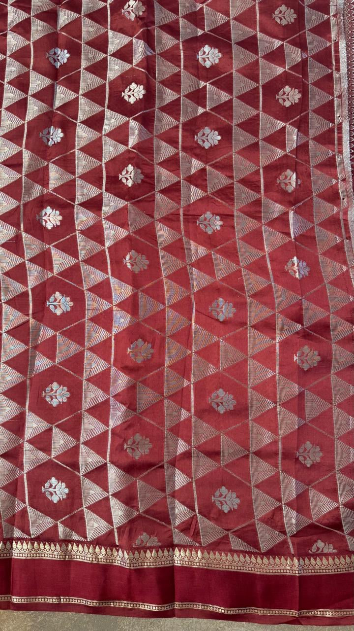 Rust Raw Mango Silk