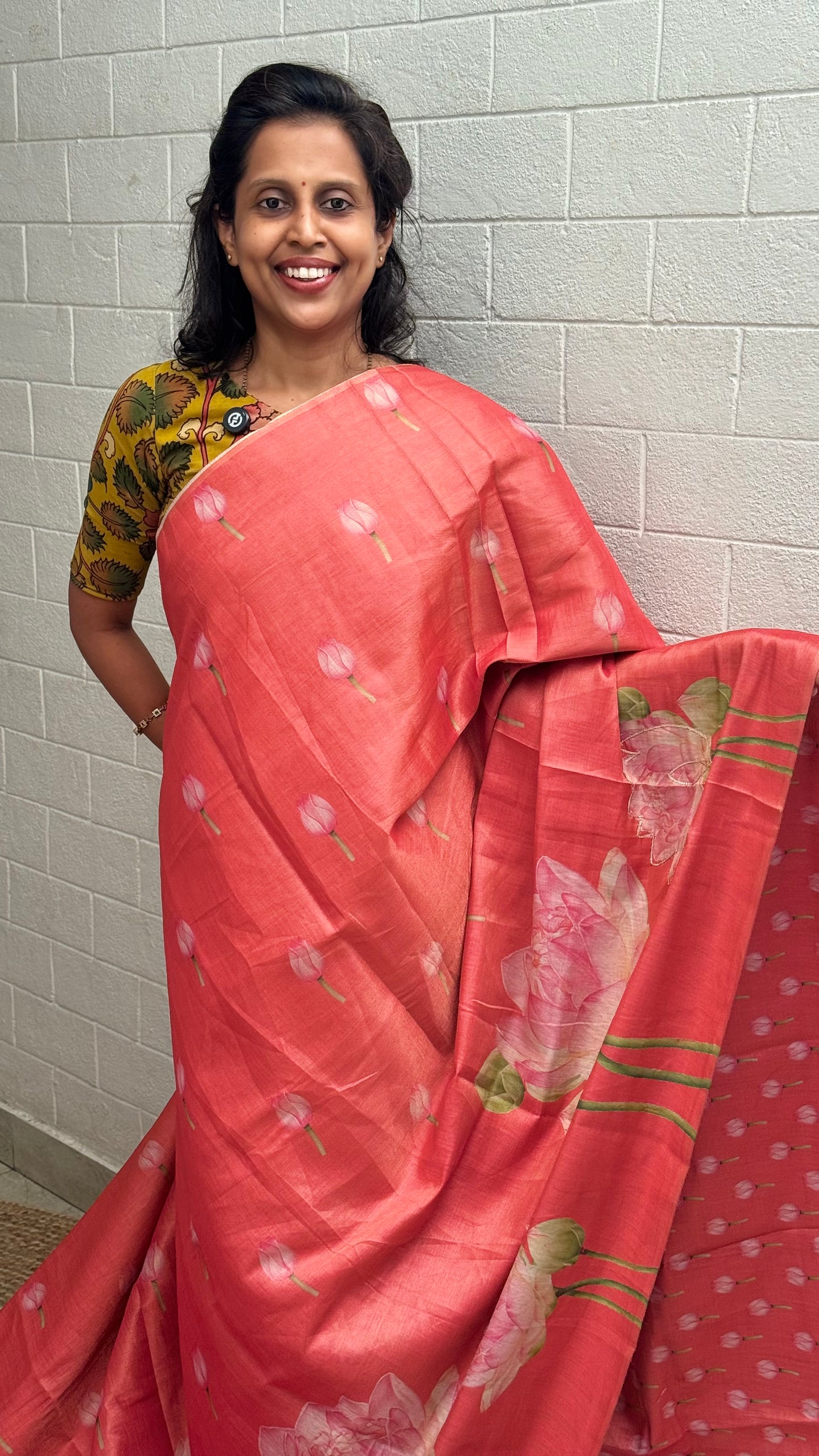 Linen Tissue Saree