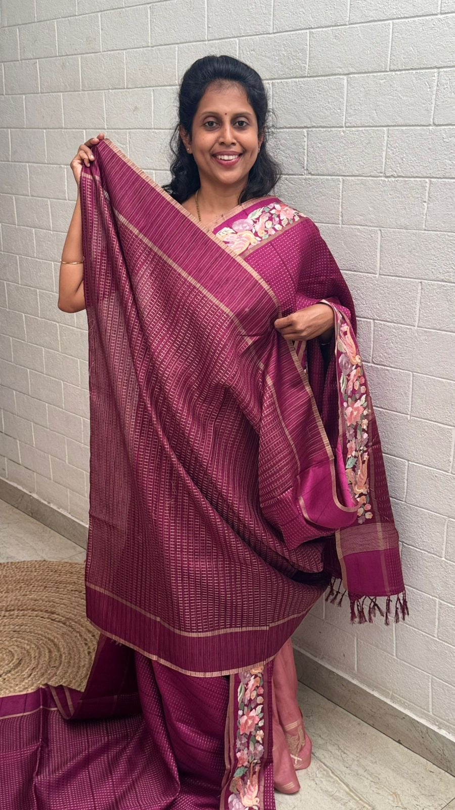 Blended Tussar TB Parsi