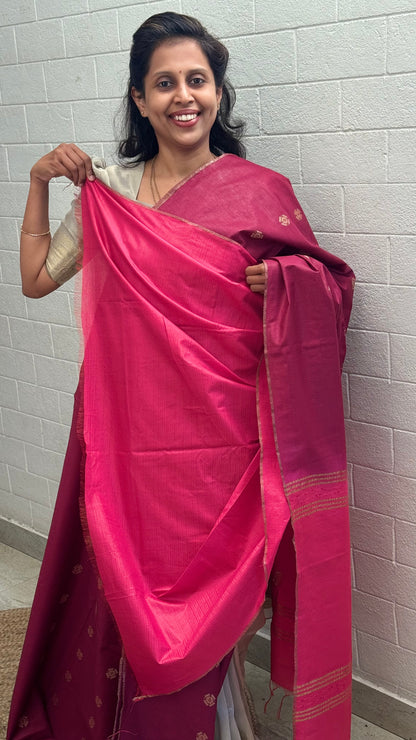 Chanderi Butta Saree