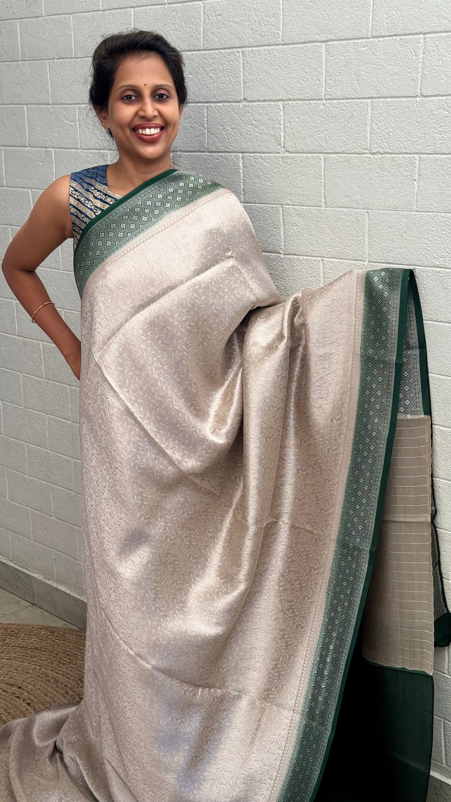 Tissue Brocade Saree