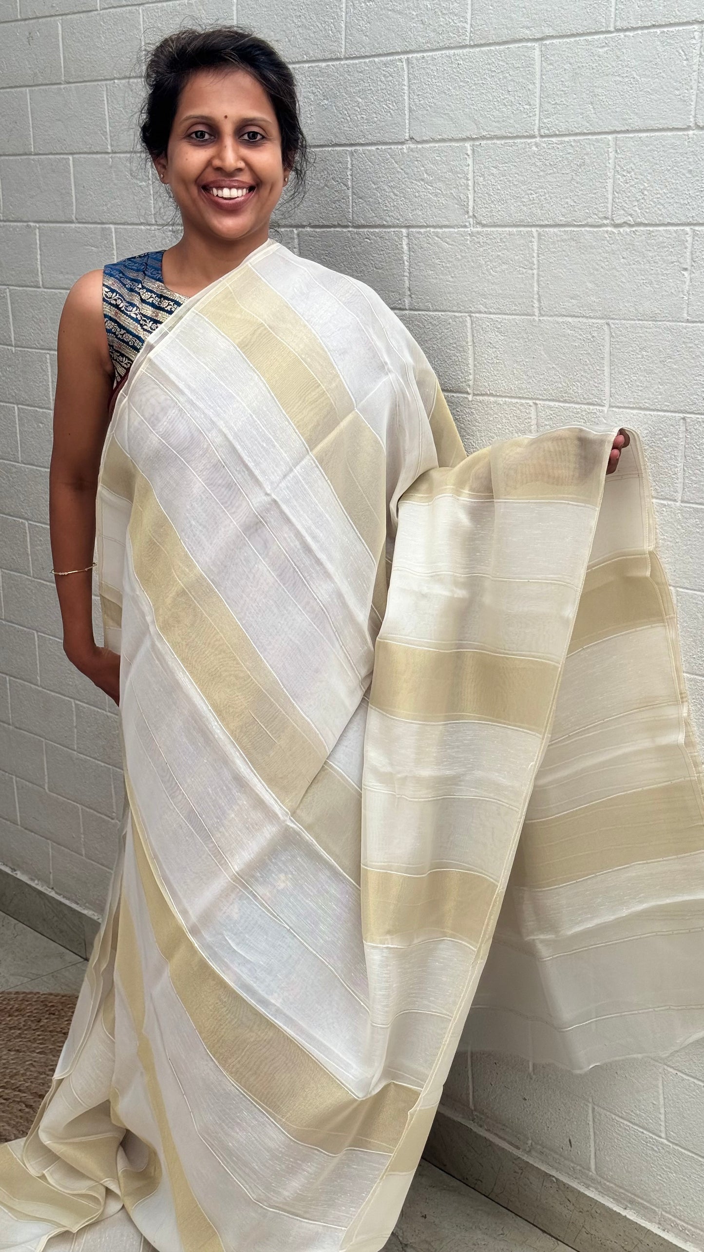 Tissue Chanderi Saree