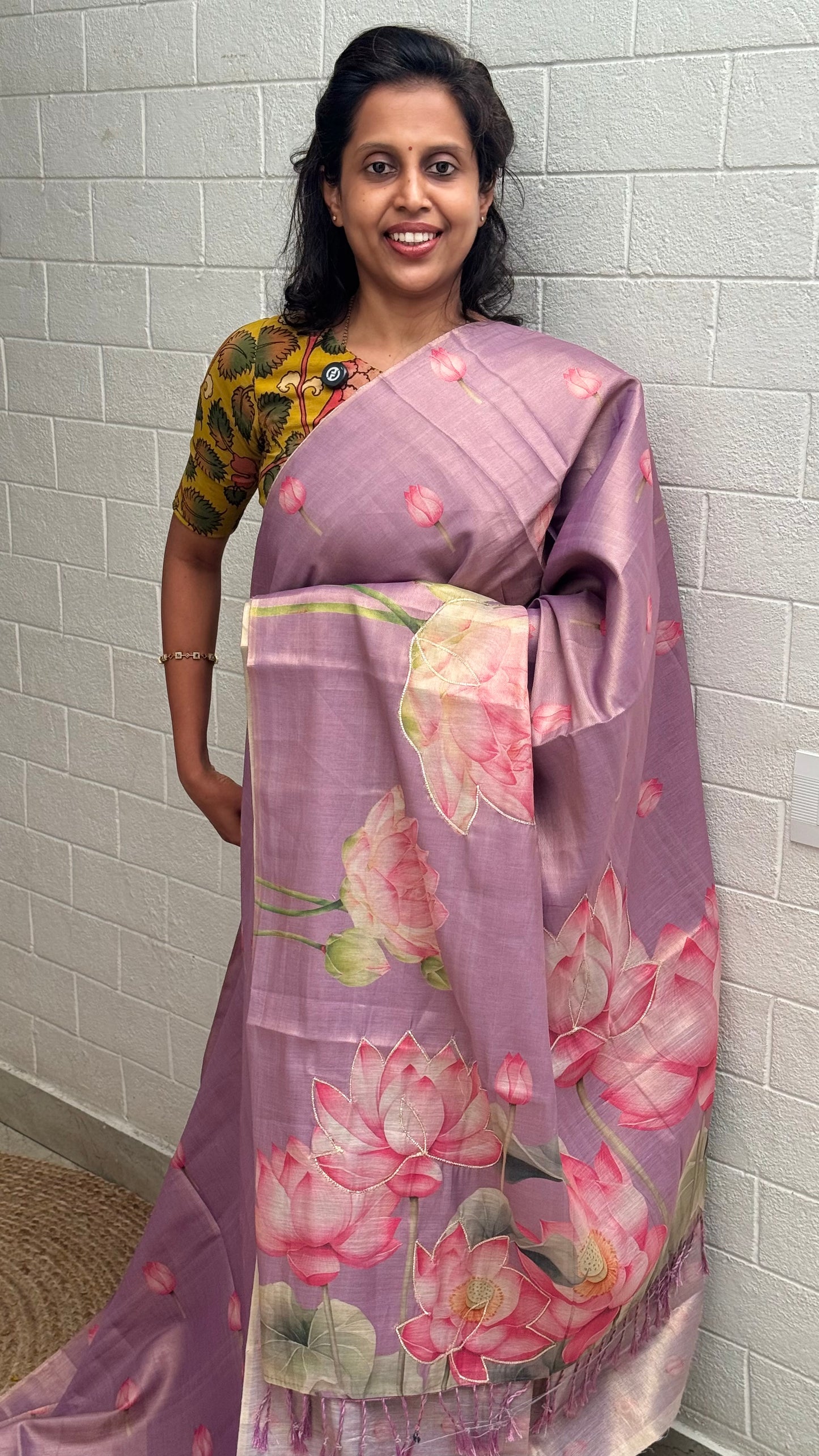 Linen Tissue Saree