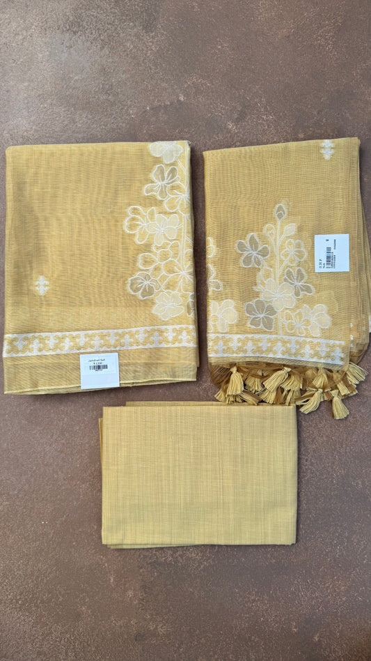 Jamdhani Cotton Unstitched Suit