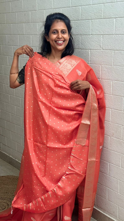 Organza Banaras Saree