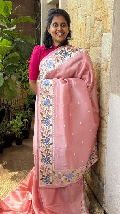 Tissue Floral Embroidered
