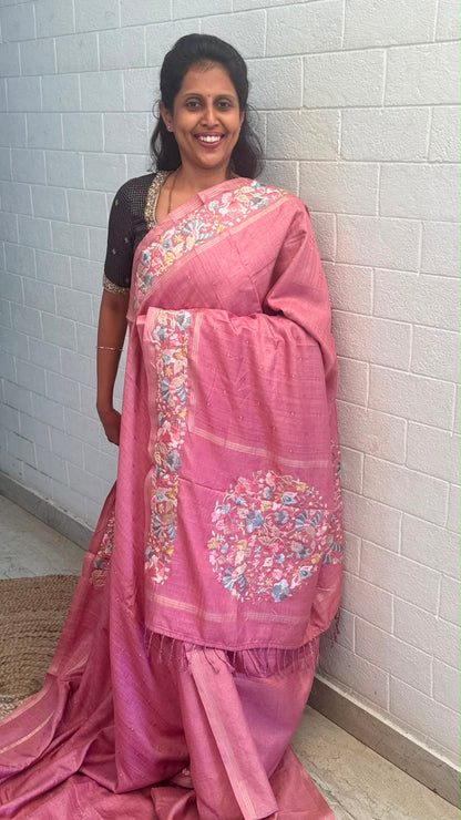 Blended Tussar Parsi Gara