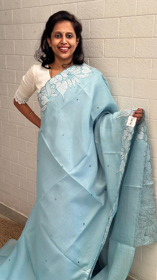 Kota Cutwork Saree