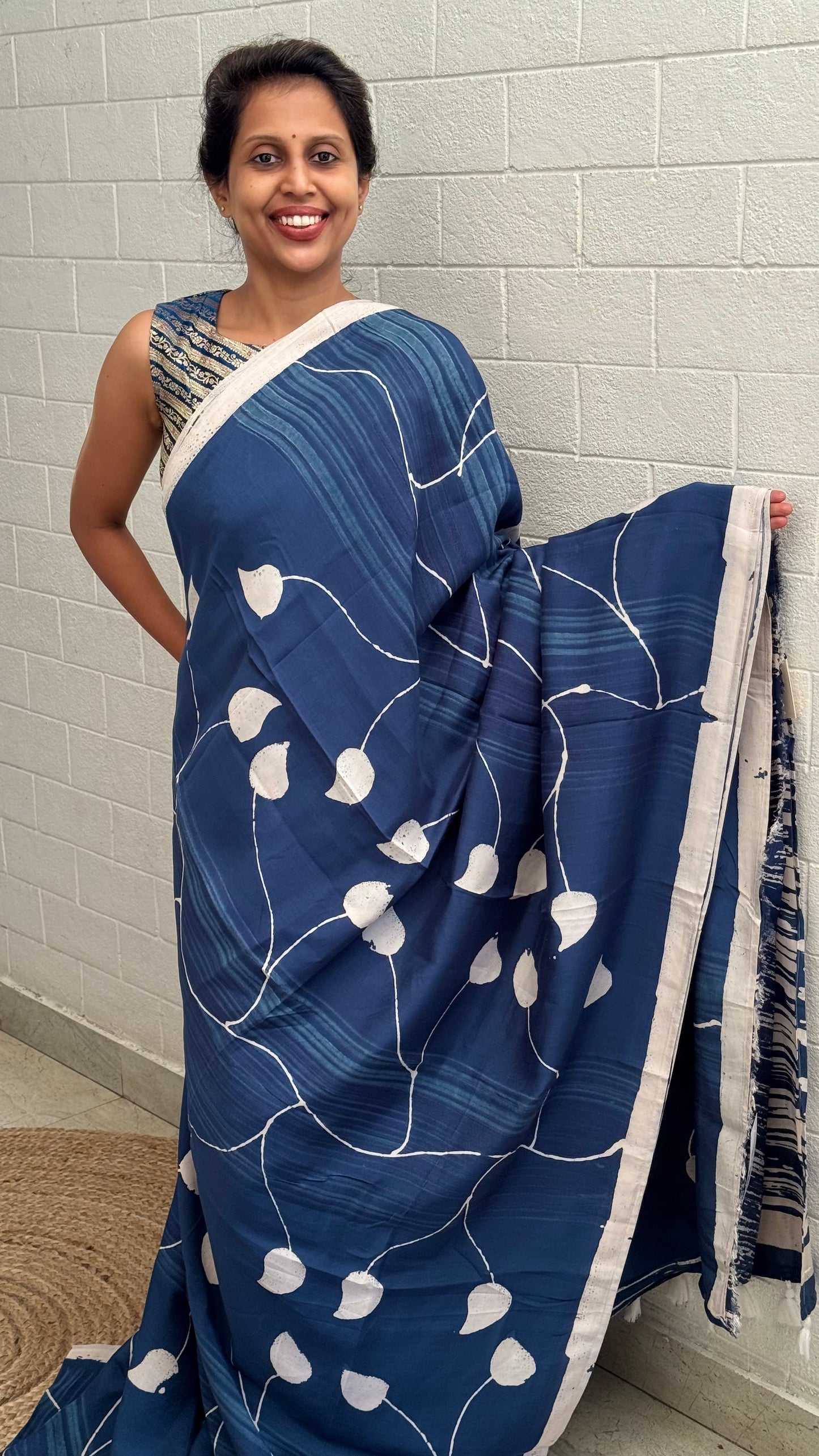 Pure Modal Contemporary Saree
