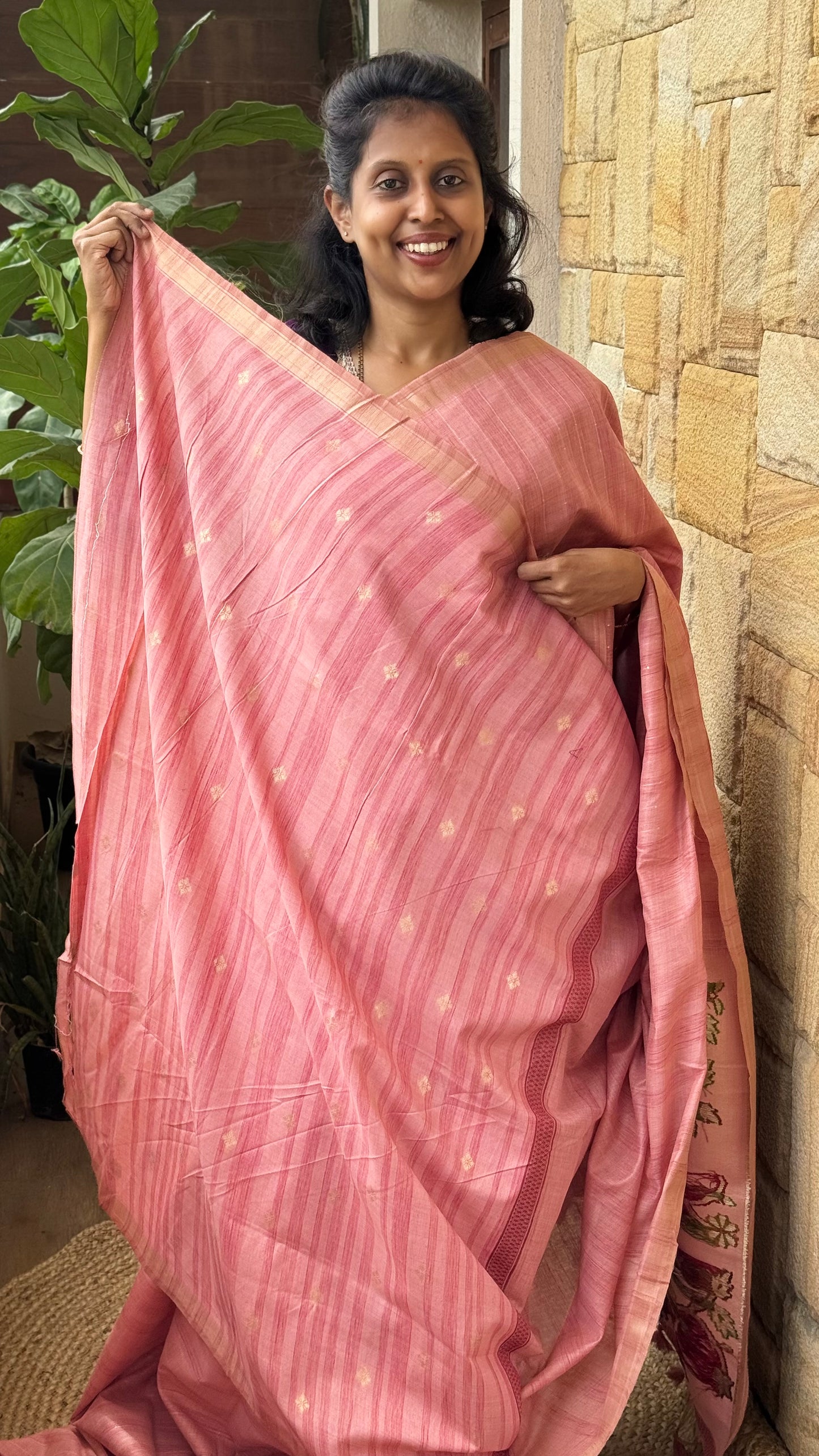Jamdani Paithani Saree