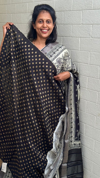 Crepe Printed  Saree