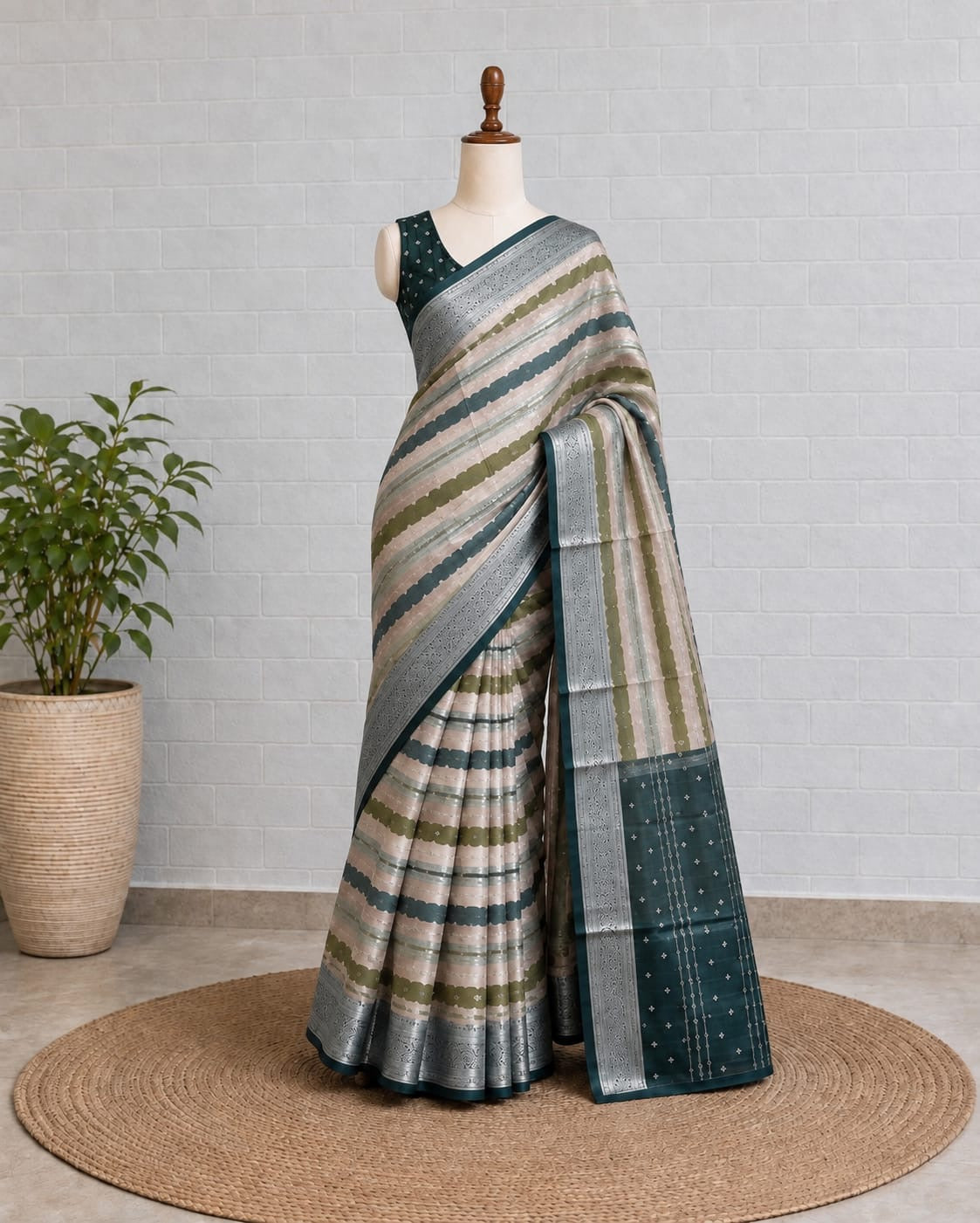 Assam Silk Banarasi Saree