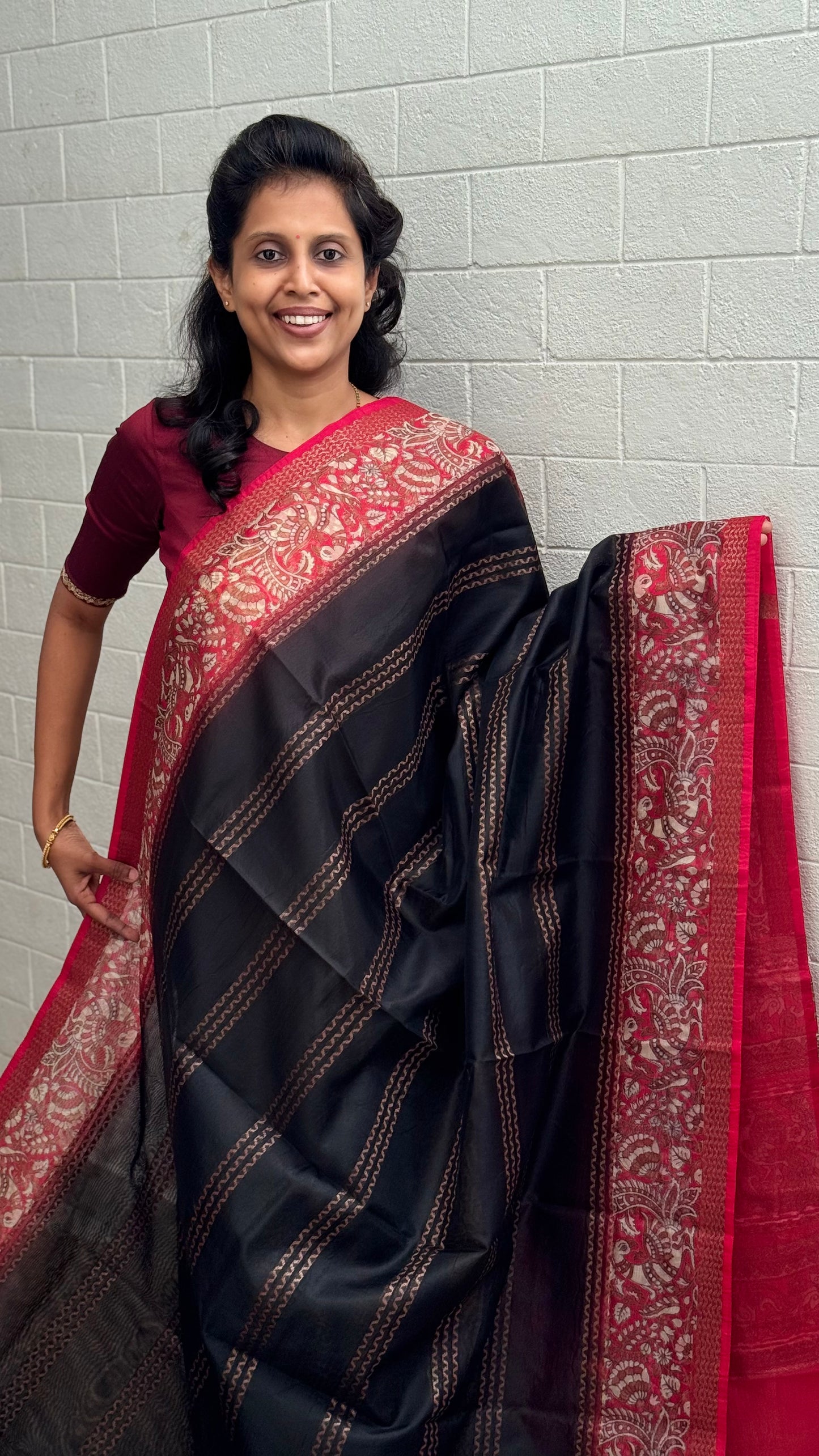 Organza Kalamkari