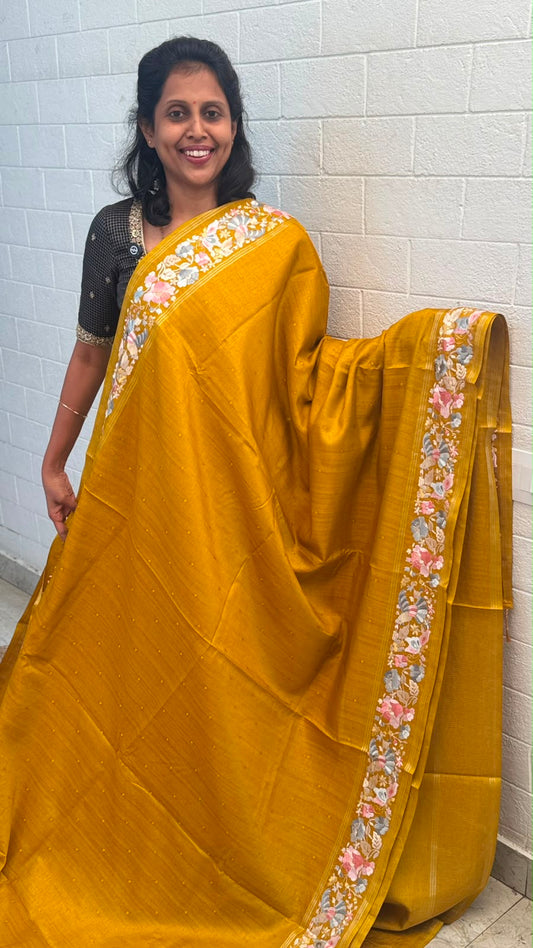 Blended Tussar Parsi Gara