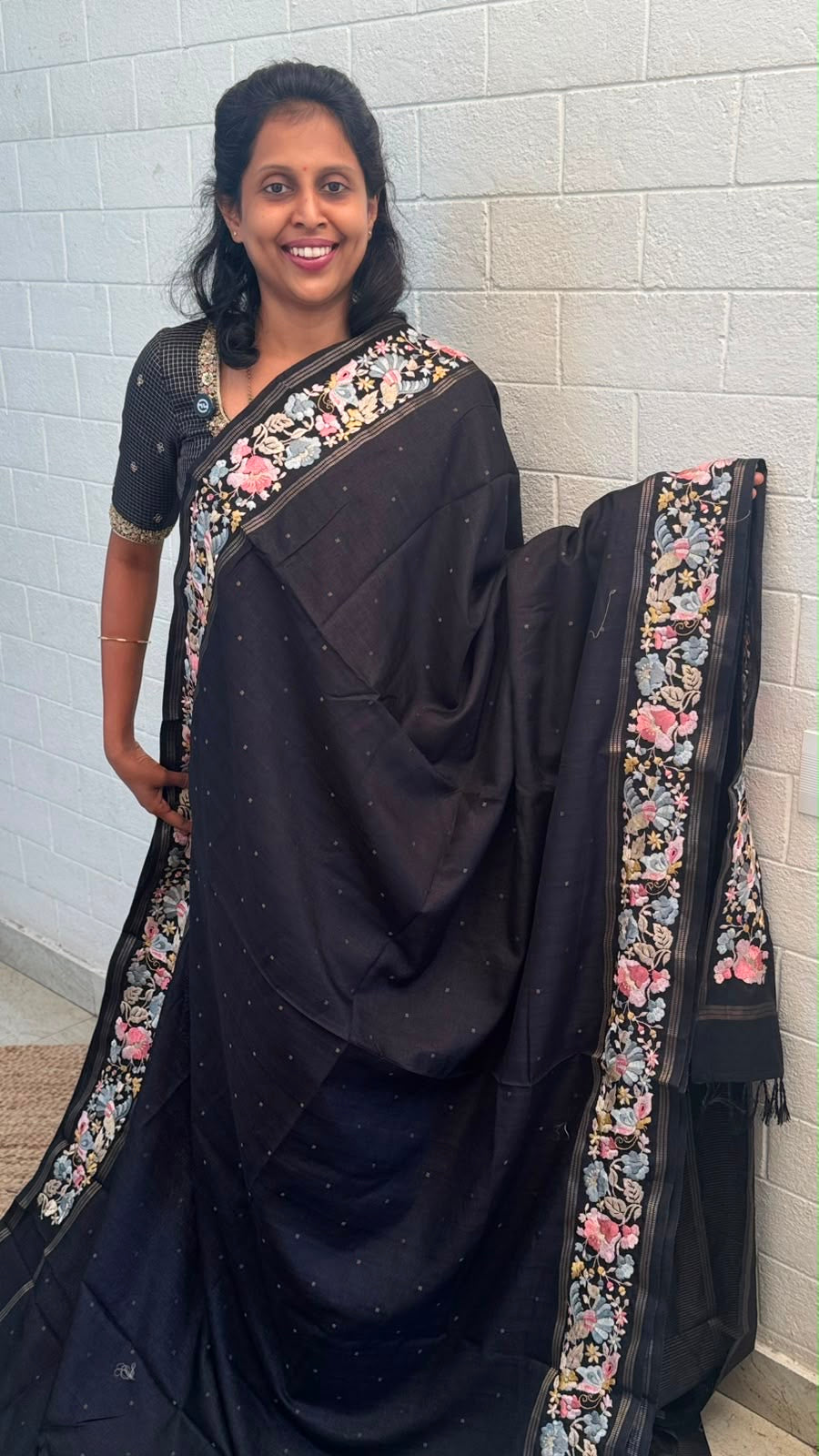 Blended Tussar Parsi Gara