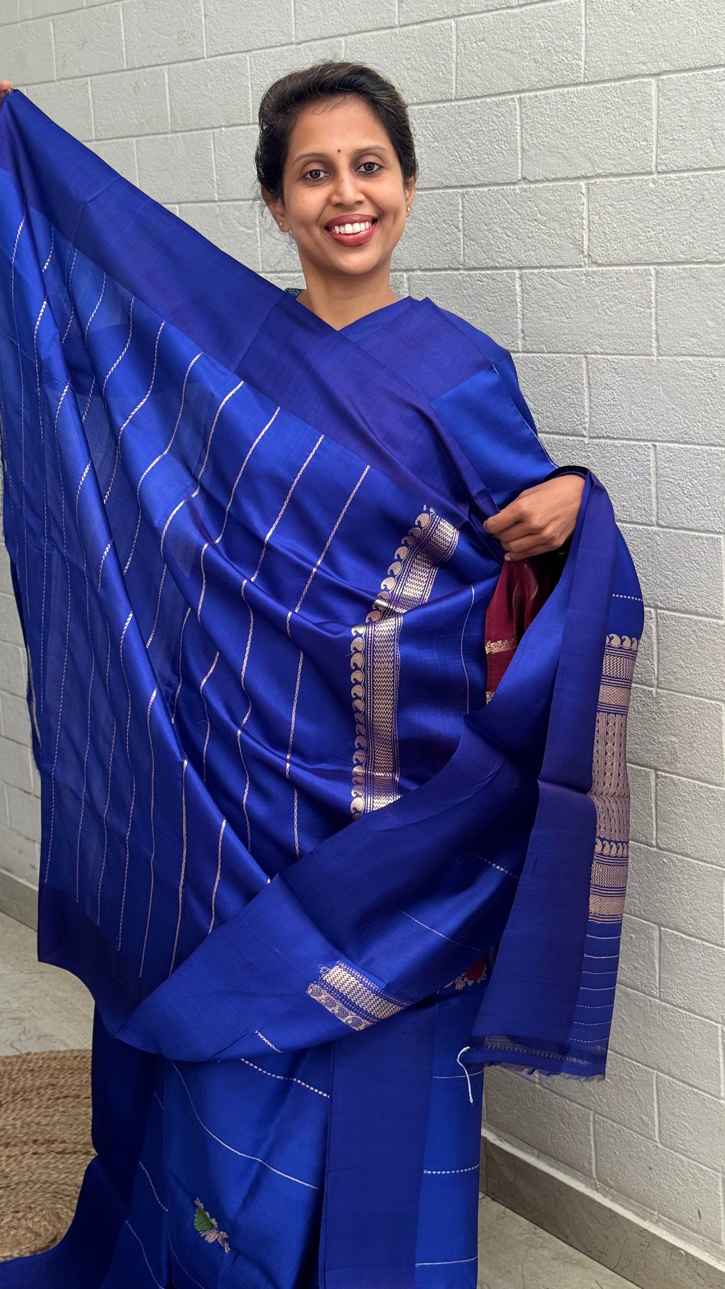 Pure Raw Mango Khatan Silk Saree