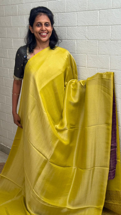 Tissue Geometric Saree