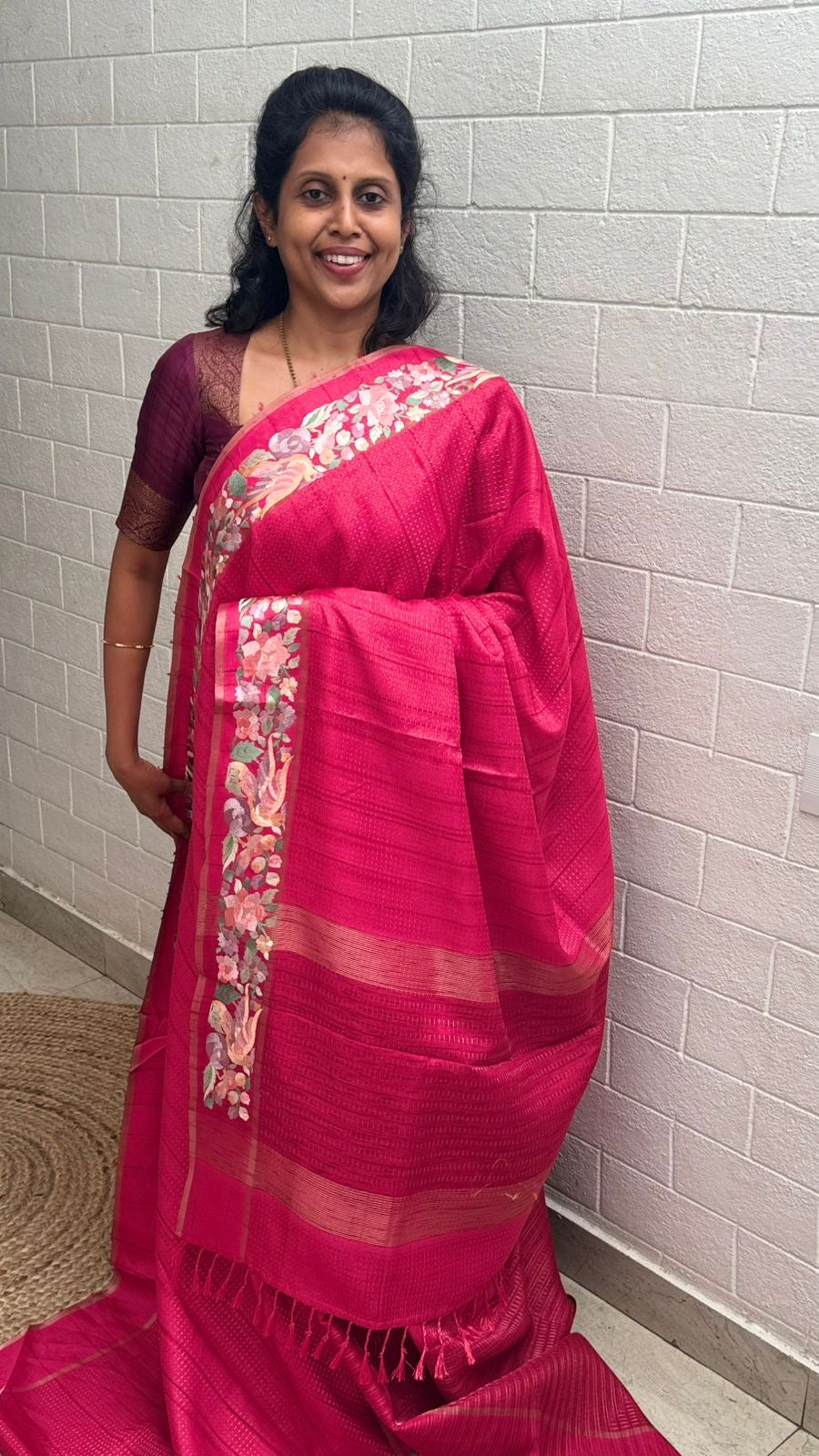 Blended Tussar TB Parsi