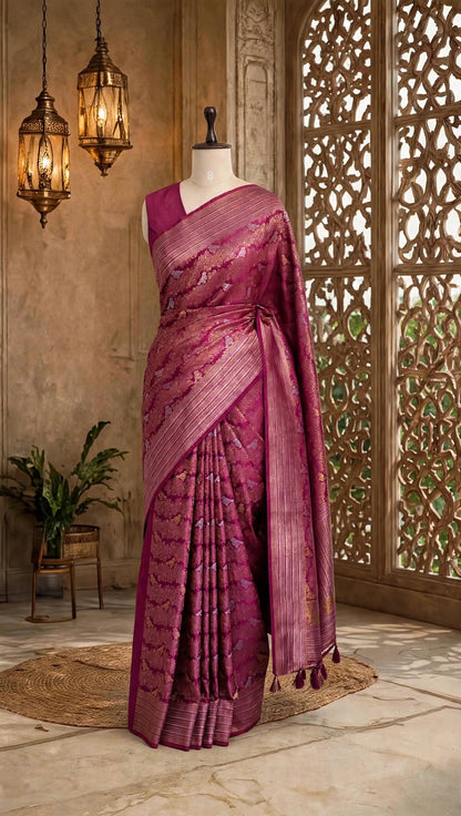 Brocade Silk Banarasi Saree
