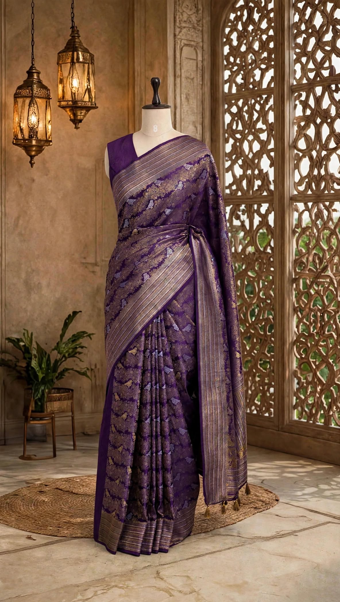 Brocade Silk Banarasi Saree