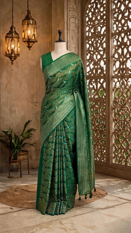 Brocade Silk Banarasi Saree