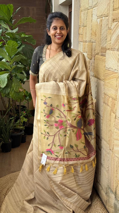 Jamdani Paithani Saree
