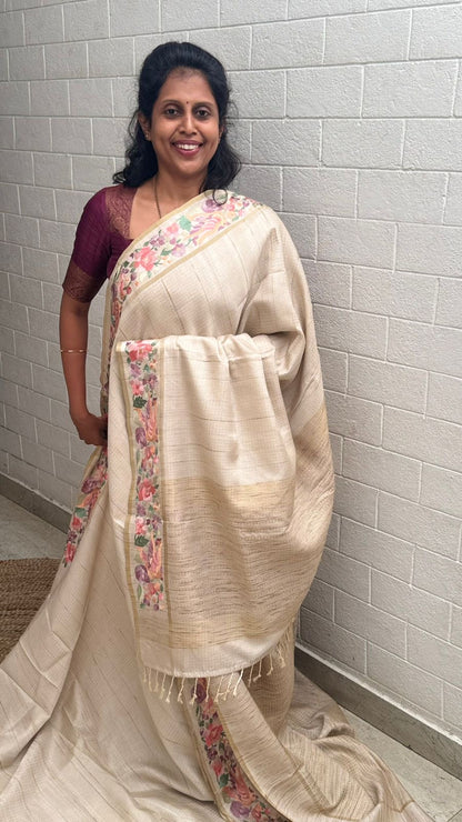 Blended Tussar TB Parsi