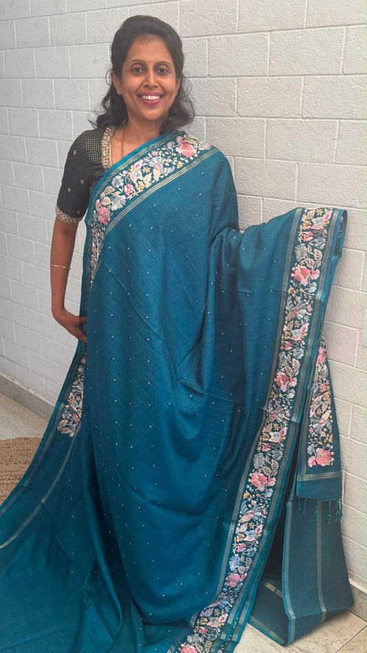 Blended Tussar Parsi Gara